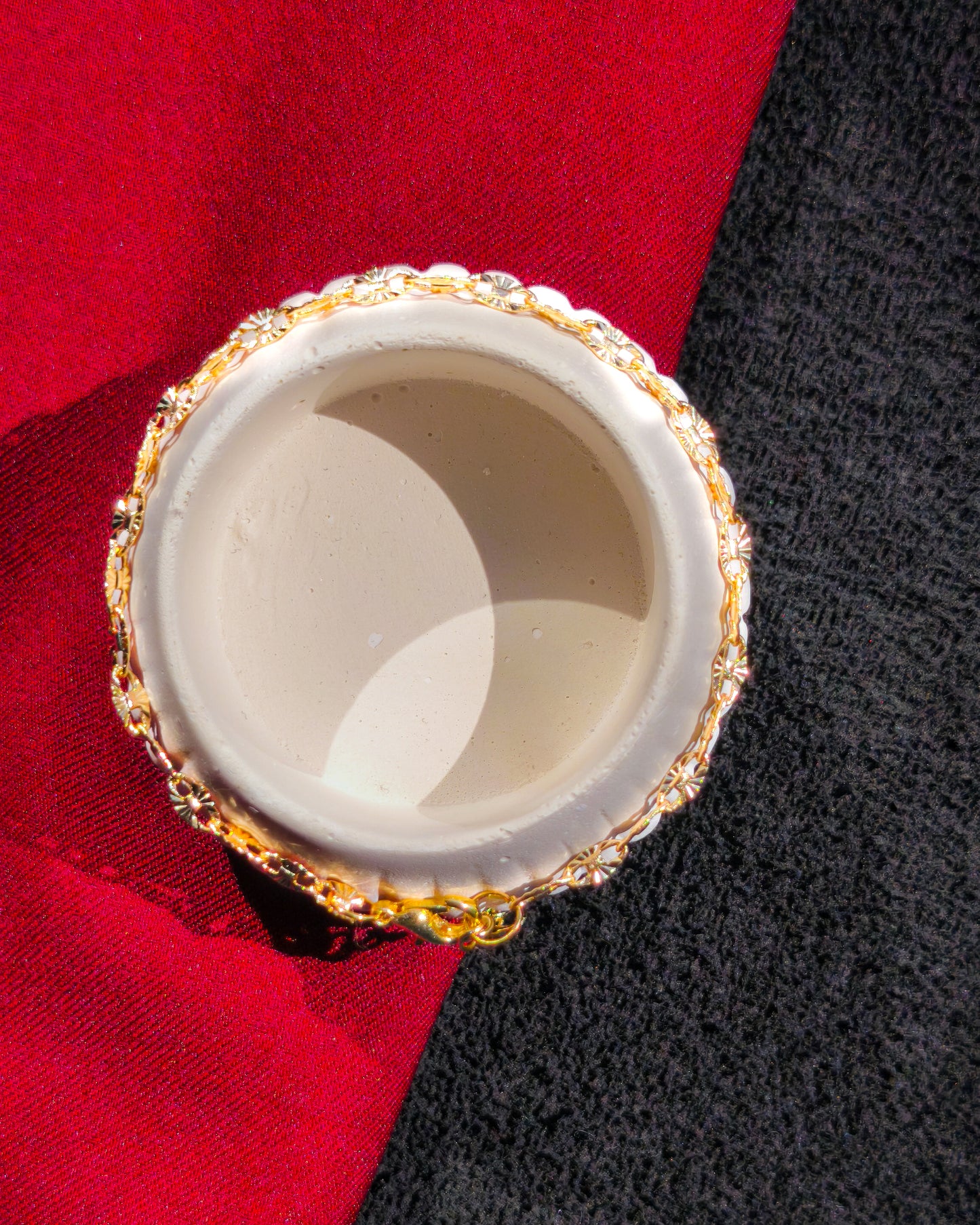 beuline - Gold renginde sade bileklik